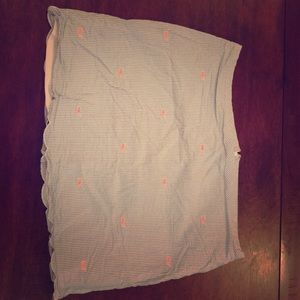 Vineyards vine blue and pink skirt great condition